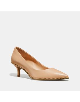 蔻驰女鞋, Coach | Coach Jackie Leather Pump Heel商品图片 