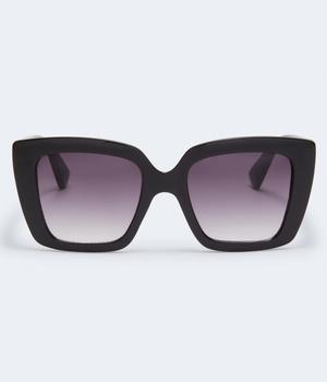 墨镜女价格, Aeropostale | Aeropostale Women's Chunky Oversized Square Sunglasses商品图片 4折