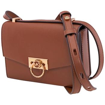 michael kors bedford extra small, Michael Kors | Hendrix Extra-small Leather Crossbody Bag - Brown商品图片 6.1折