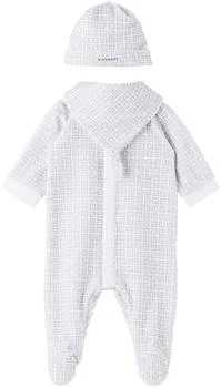 推荐Baby White 4G Jumpsuit & Cloth Set商品