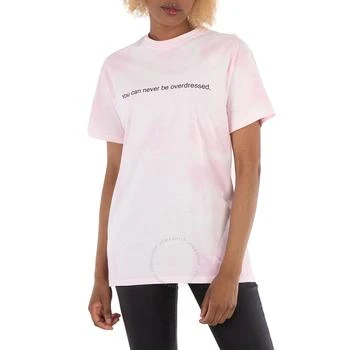 推荐Ladies T-Shirt Light Pink Tee "You Can Never"商品