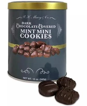 R.H. Macy & Co. | Holiday Dark Chocolate Mint Cookie Gift Tin, 12 oz., Created for Macy's,商家Macy's,价格¥134