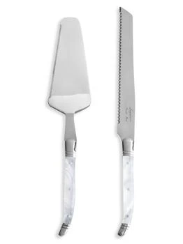 French Home | 2-Piece Cake & Pie Server Set,商家Saks OFF 5TH,价格¥338