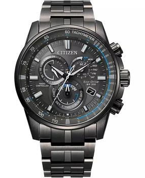 Citizen | Eco-Drive Men's PCAT Gray Stainless Steel Bracelet Watch 43mm,商家Macy's,价格¥4214