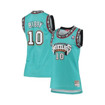 了解迈克达威, Mitchell & Ness | Women's Mike Bibby Turquoise Vancouver Grizzlies 1998-99 Hardwood Classics Swingman Jersey商品图片 