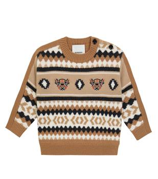 商品Burberry | Baby wool-blend sweater,商家MyTheresa,价格¥3124图片