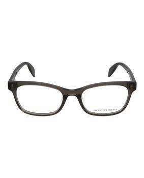 Alexander McQueen | Square Acetate Optical Glasses商品图片,2.8折×额外9折, 独家减免邮费, 额外九折