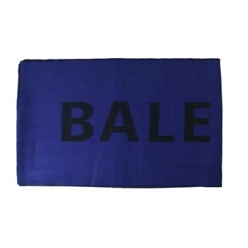 推荐Balenciaga Logo Scarf Blue Black商品