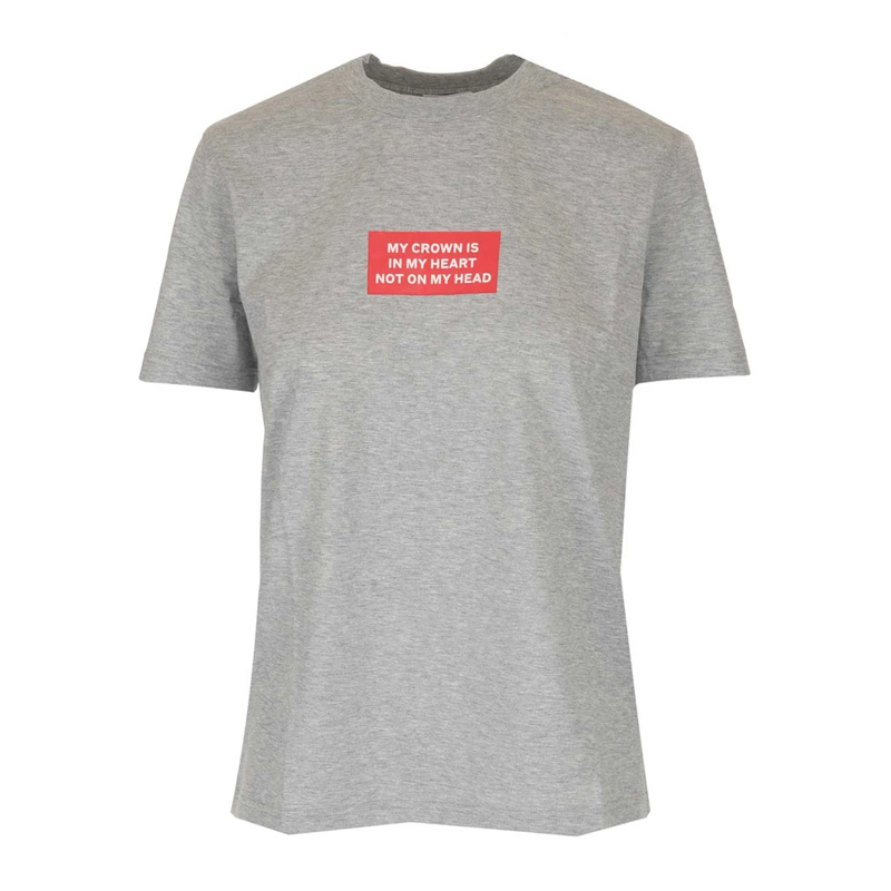 时尚burberry t恤女装, Burberry | Burberry 博柏利 女士灰色印花T恤 8017285商品图片 独家减免邮费