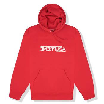 加拿大supreme卫衣, Supreme | Supreme USA Red Hoodie商品图片 7.7折
