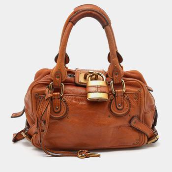 chloe tote真假, [二手商品] Chloé | Chloe Brown Leather Paddington Satchel商品图片 7.1折, 满1件减$100, 满减