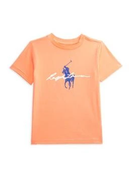 Ralph Lauren | Little Boy's Logo Crewneck Tee,商家Saks OFF 5TH,价格¥120