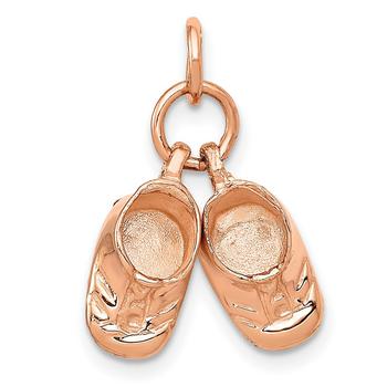 商品Macy's | Baby Shoes Charm in 14k Rose Gold,商家Macy's,价格¥3766图片