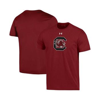 商品Men's Garnet South Carolina Gamecocks School Logo Cotton T-shirt图片
