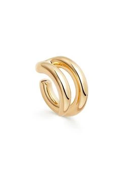推荐Claw 18kt gold-plated ear cuff商品