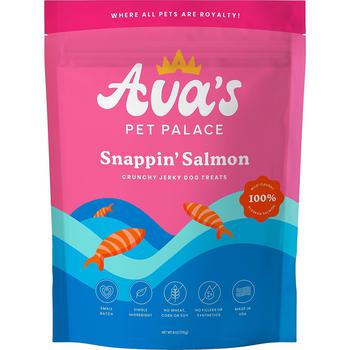 商品Snappin' Salmon Crunchy Jerky Treats for Dogs图片
