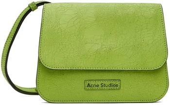 Acne Studios | Green Platt Crossbody Bag,商家Ssense US,价格¥5753