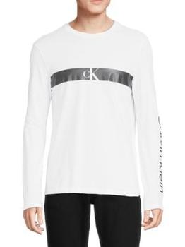 Calvin Klein | ​Box Logo Long Sleeve Crewneck Tee商品图片,5折