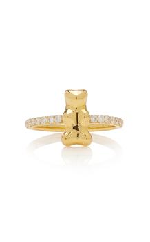 商品Lauren X Khoo | Lauren X Khoo - Women's Gummy Bear 18K Yellow Gold Diamond Ring - Gold - US 3.5 - Moda Operandi - Gifts For Her,商家Moda Operandi,价格¥15026图片