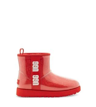UGG | Women's Classic Clear Mini Boots In Lava Flow,商家Premium Outlets,价格¥826