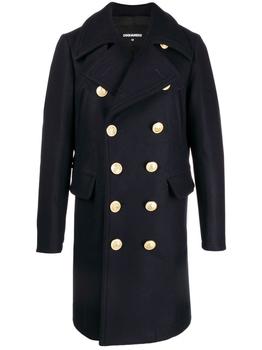 推荐Dsquared2 Double-Breasted Coat商品