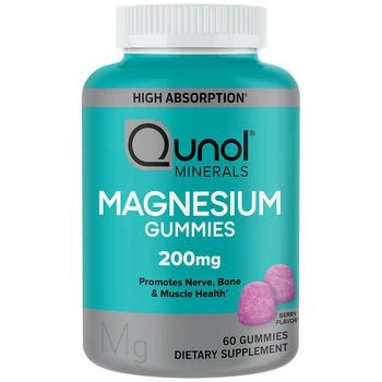 Qunol Minerals | Magnesium Gummies 200 mg Berry,商家Walgreens,价格¥200