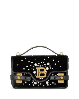 Balmain | B-Buzz Velvet Constellation Shoulder Bag 24 