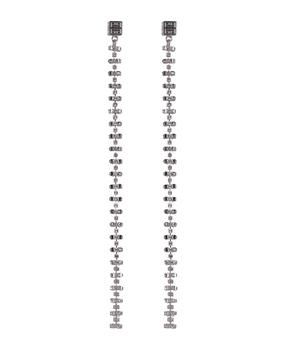 商品4g Swarovski Crystals Earrings,商家Italist,价格¥3920图片