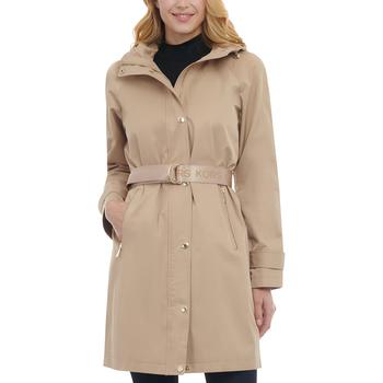 商品Michael Kors | Petite Belted Hooded Trench Coat,商家Macy's,价格¥1718图片