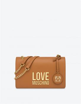 Love Leather, love moschino accessori | love moschino accessori Shoulder straps & Messenger Women Leather ecopelle商品图片 