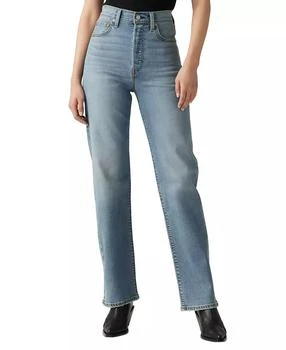 Levi's | Women's Ribcage High-Rise Straight-Leg Jeans,商家Macy's,价格¥428