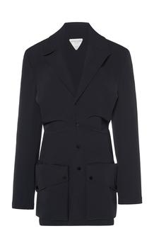 Bottega Veneta | Bottega Veneta - Tech-Gabardine Blazer - Black - IT 40 - Moda Operandi商品图片,独家减免邮费