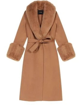 Maje | Long wool coat 