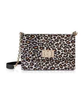 furla 1927好不好, Furla | Animal Printed Leather 1927 S Crossbody Bag 24商品图片 7.2折