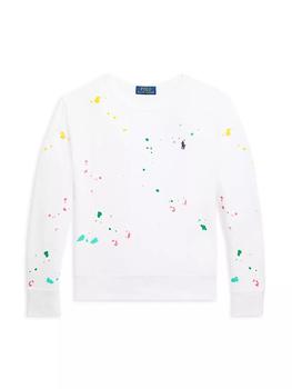 商品Ralph Lauren | Little Boy's & Boy's Speckled Sweatshirt,商家Saks Fifth Avenue,价格¥246图片