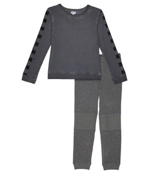 商品Splendid | Checkered Long Sleeve Top & Pants Set (Toddler/Little Kids/Big Kids),商家Zappos,价格¥381图片