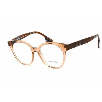 推荐Burberry Unisex Eyeglasses - Clear Lens Brown Plastic Round Shape Frame | 0BE2356 3992商品