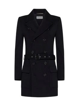 Yves Saint Laurent | Saint Laurent Coats & Jackets in Black,商家Modayn,价格¥16383