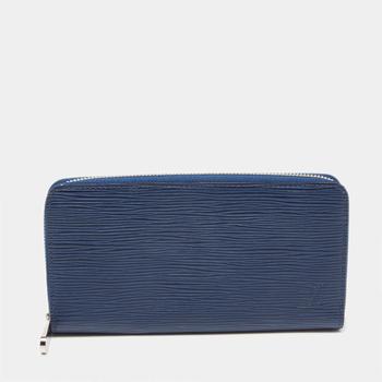 路易威登包评价, [二手商品] Louis Vuitton | Louis Vuitton Blue Marine Epi Leather Zippy Wallet商品图片 8.2折, 满1件减$100, 满减