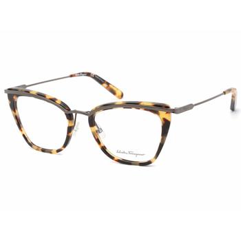 商品Salvatore Ferragamo | Salvatore Ferragamo Women's Eyeglasses - Tokio Tortoise/Ruthenium Frame | SF2205 285,商家My Gift Stop,价格¥461图片