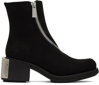 推荐SSENSE Exclusive Black Ergonomic Boots商品