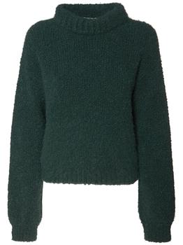 AGNONA | Cashmere & Silk Brushed Bouclé Sweater商品图片,额外6.5折, 额外六五折
