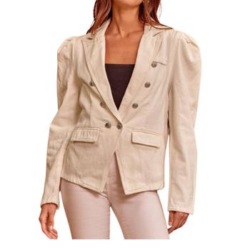 商品Andree By Unit | Denim Jacket in White,商家Premium Outlets,价格¥453图片