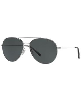 推荐Oliver Peoples Unisex Airdale 58mm Polarized Sunglasses商品