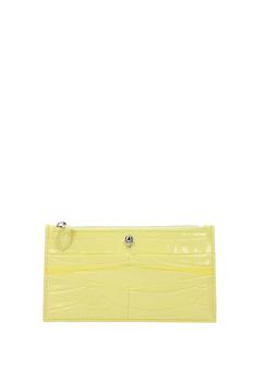 推荐Clutches Leather Yellow Pastel Yellow商品