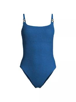 Lilly Pulitzer | Alizee Scrunch One-Piece Swimsuit,商家Saks Fifth Avenue,价格¥1186