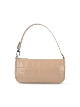 by FAR | By Far Rachel Embossed Zipped Shoulder Bag 5.7折, 独家减免邮费