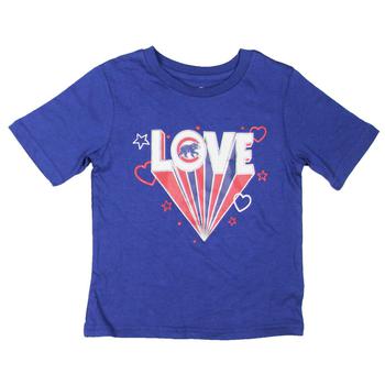 MLB | MLB Girls Chicago Cubs Crewneck T-Shirt商品图片,5.5折, 独家减免邮费
