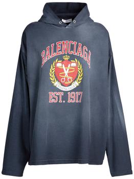 S Rothschild & CO衣服, Balenciaga | Co Printed L/s T-shirt W/ Hood商品图片 