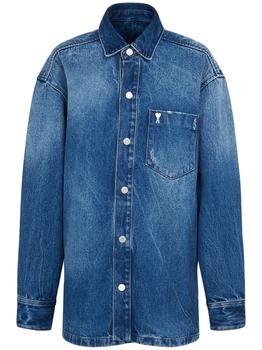 商品AMI | Ami Paris Cotton Denim Shirt,商家LUISAVIAROMA,价格¥3587图片